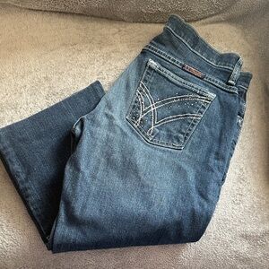 Wrangler Women's Boot Cut Jeans in Classic Blue